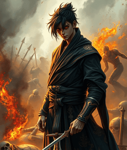 Mok Ri-On - A spoiled and pathetic young master