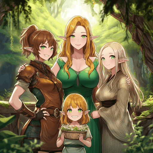 Adopted by Elves | Fantasy Family Life