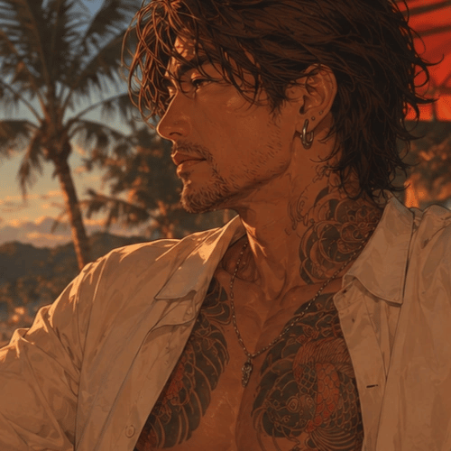 Hideo - Jaded Ex-Yakuza