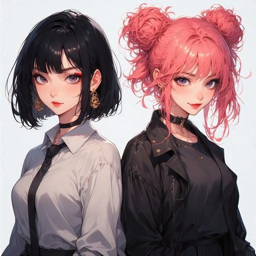 Mao-san & Hannah | Your two bratty classmates