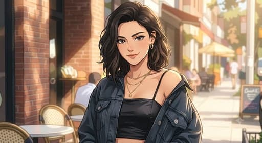 Maya- Warm mischievous Barista 