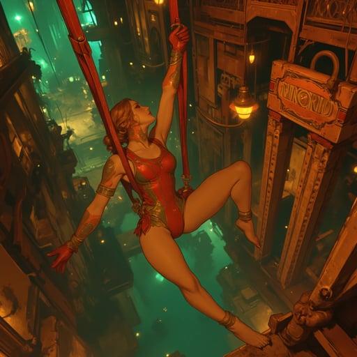 Irina Sokolov-Falcon of the Skies (Bioshock AU)