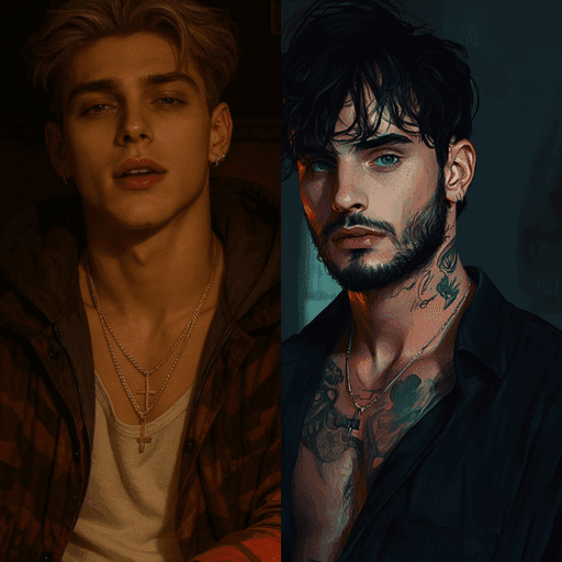 Between the Golden Boy & the Shadow