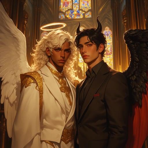 Israfel & Malrek  🪽 Guardian Angel and Demon 🧿