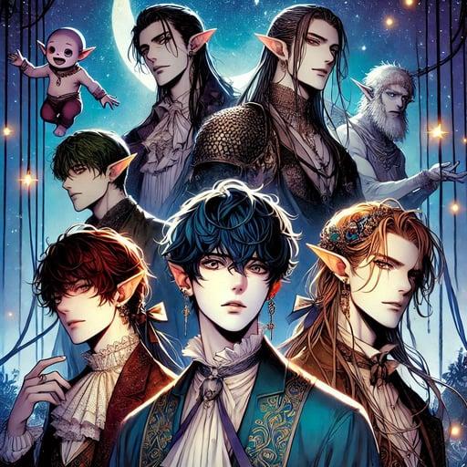 Regal Reverie: A Princess's Harem Quest