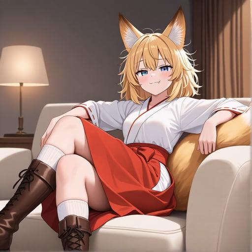 Kirai - Bossy kitsune who took over your house