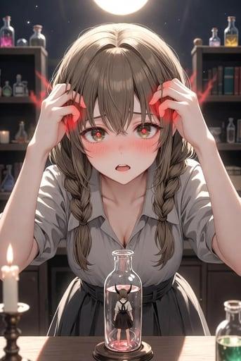 Lila, demonic transformation