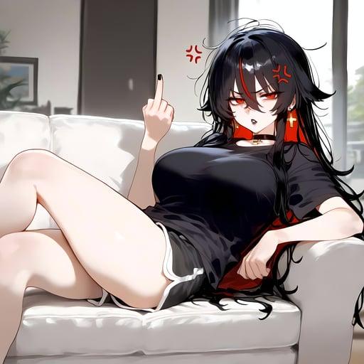 Janice, Bitchy Lesbian Goth Step-Sister... Damn.